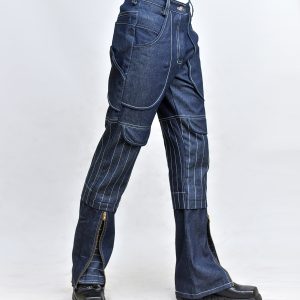 TMW DARK BLUE FUTURISTIC PANT