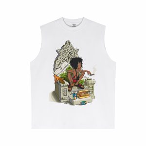 THRONE SLEEVELESS T-SHIRT