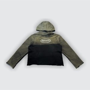 TMW ACID WASH BLACK HOODIE
