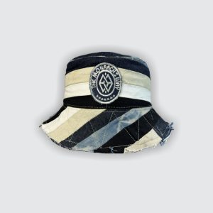 TMW PATCH DENIM BUCKET HAT