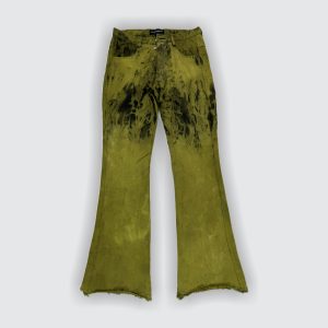 TMW STAINED YELLOW DENIM PANT