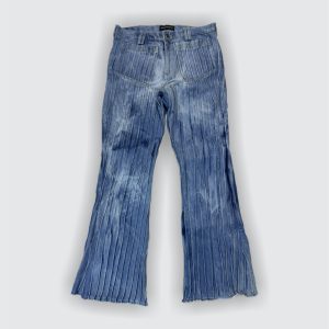 TMW TUCKED BLUE DENIM PANT